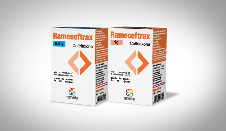 Rameceftrax 1g/0.5g, IV
